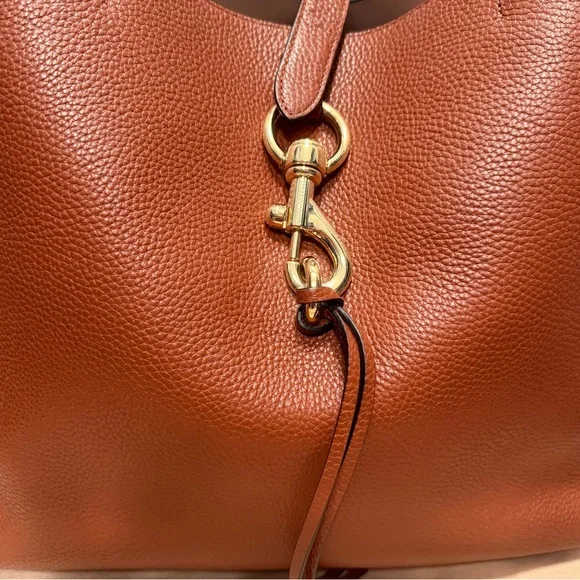 Rebecca Minkoff Megan Tote in Acorn with Gold Hardware - Picture 6 of 16